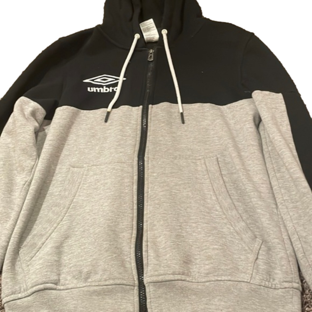 Black and Gray Umbro Sweater
